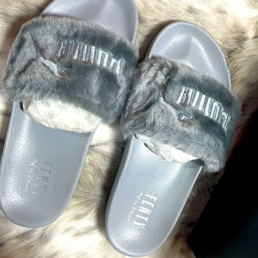 Fenty x Puma Fur Slides